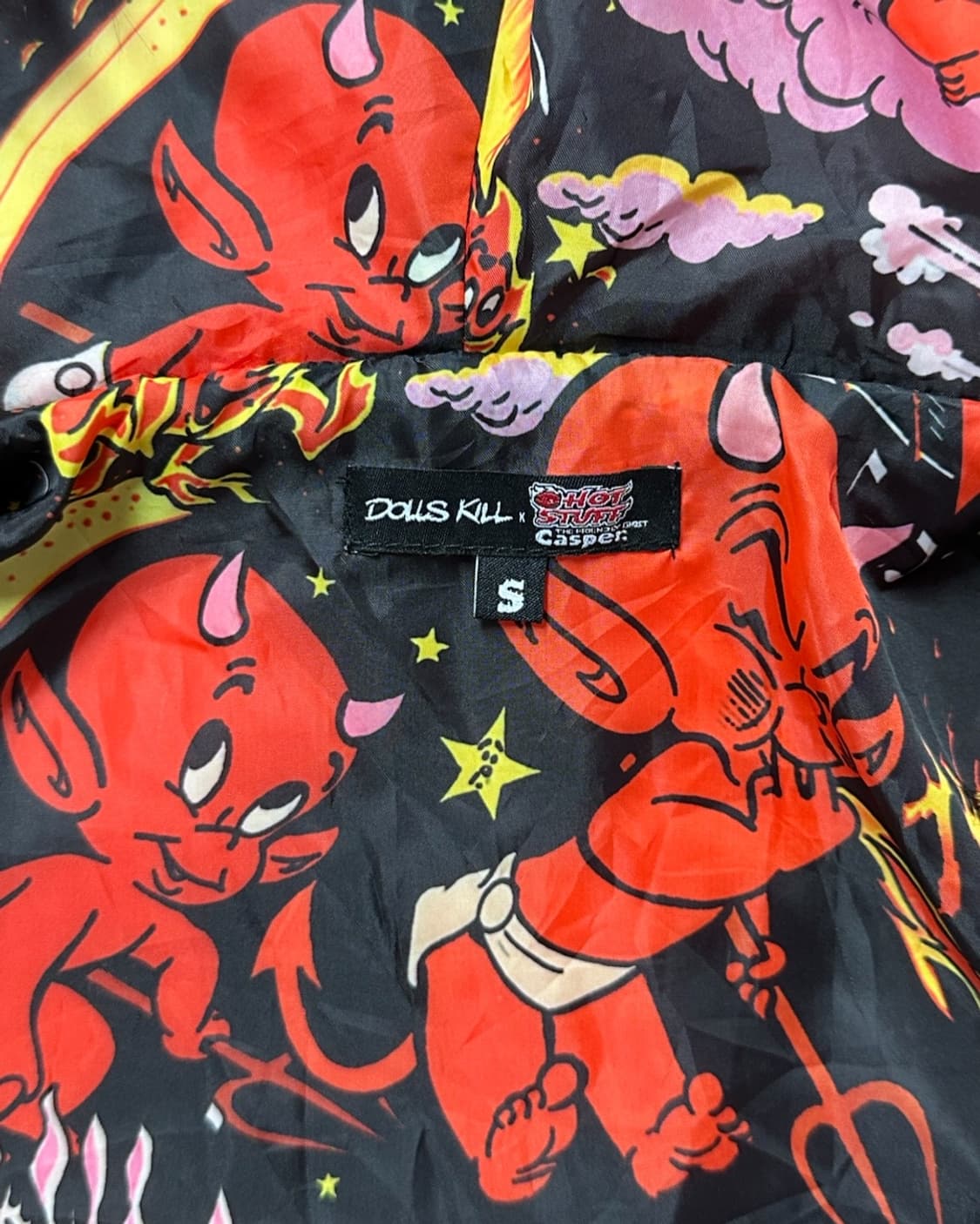 DOLLSKILL X HOT STUFF CASPER 퍼코트 상품이미지6