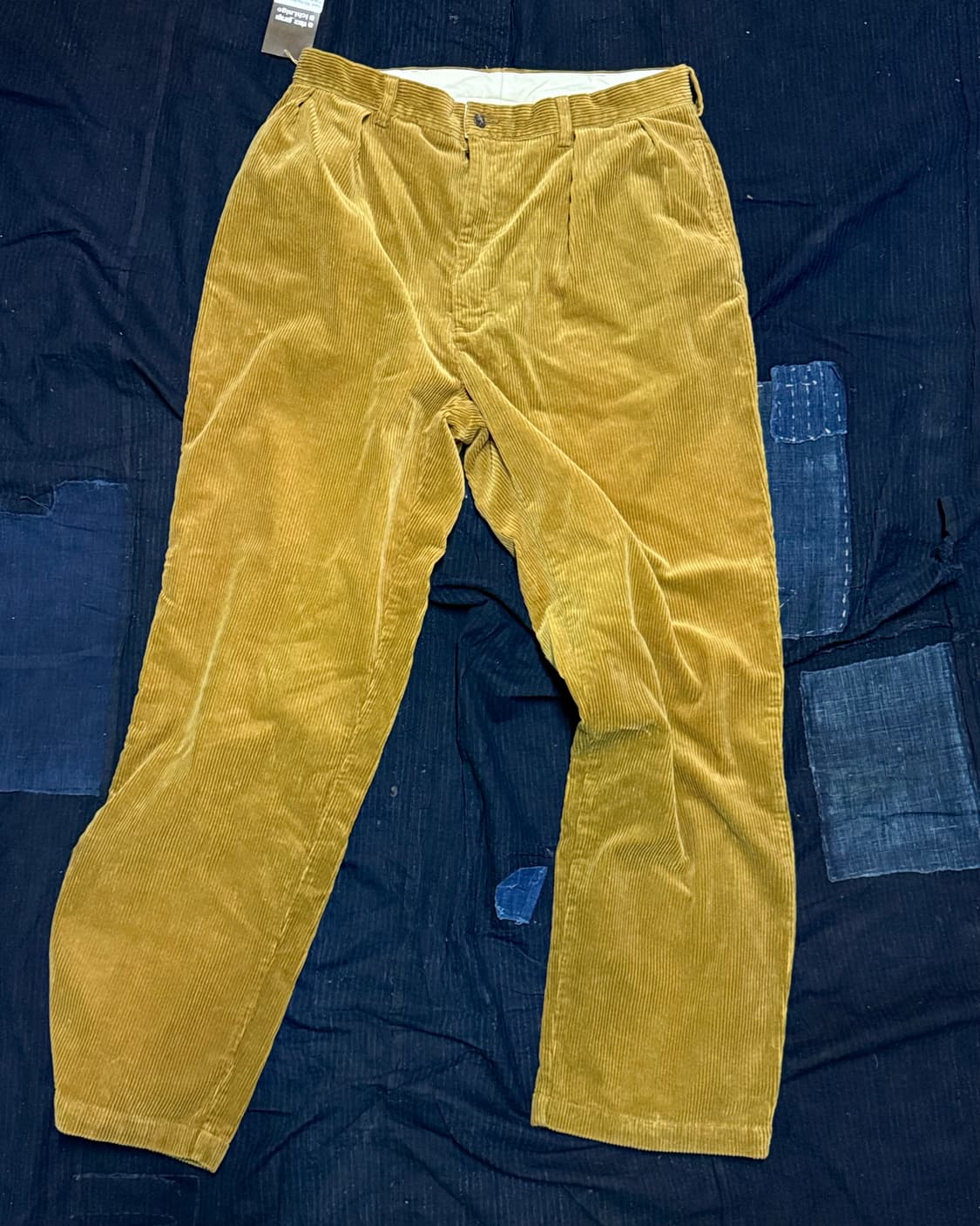 90‘s 폴로 랄프로렌 투턱 코듀로이 앤드류 팬츠 34 상품이미지1
