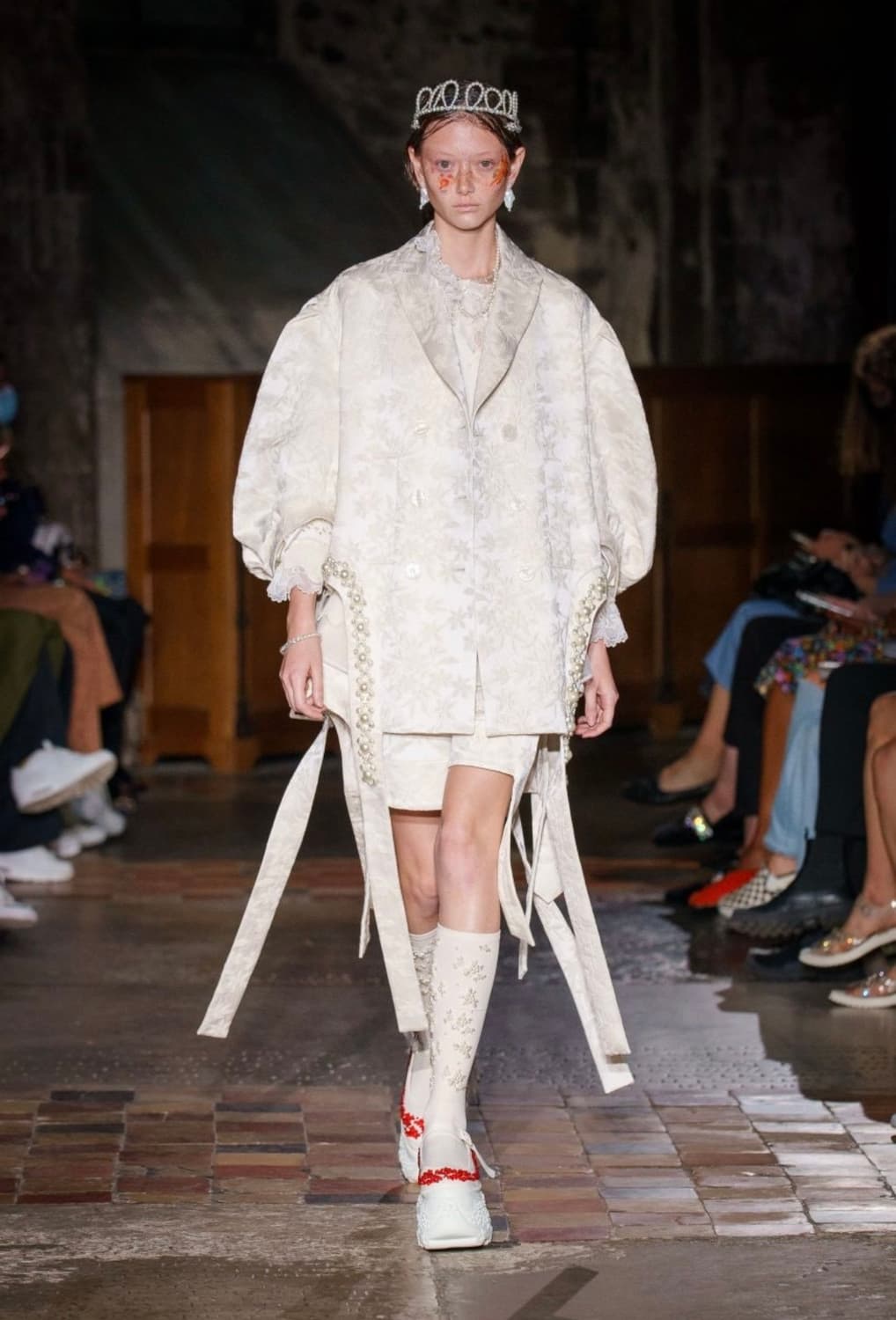 시몬로샤 simone rocha ss2022 jacquard coat 상품이미지1