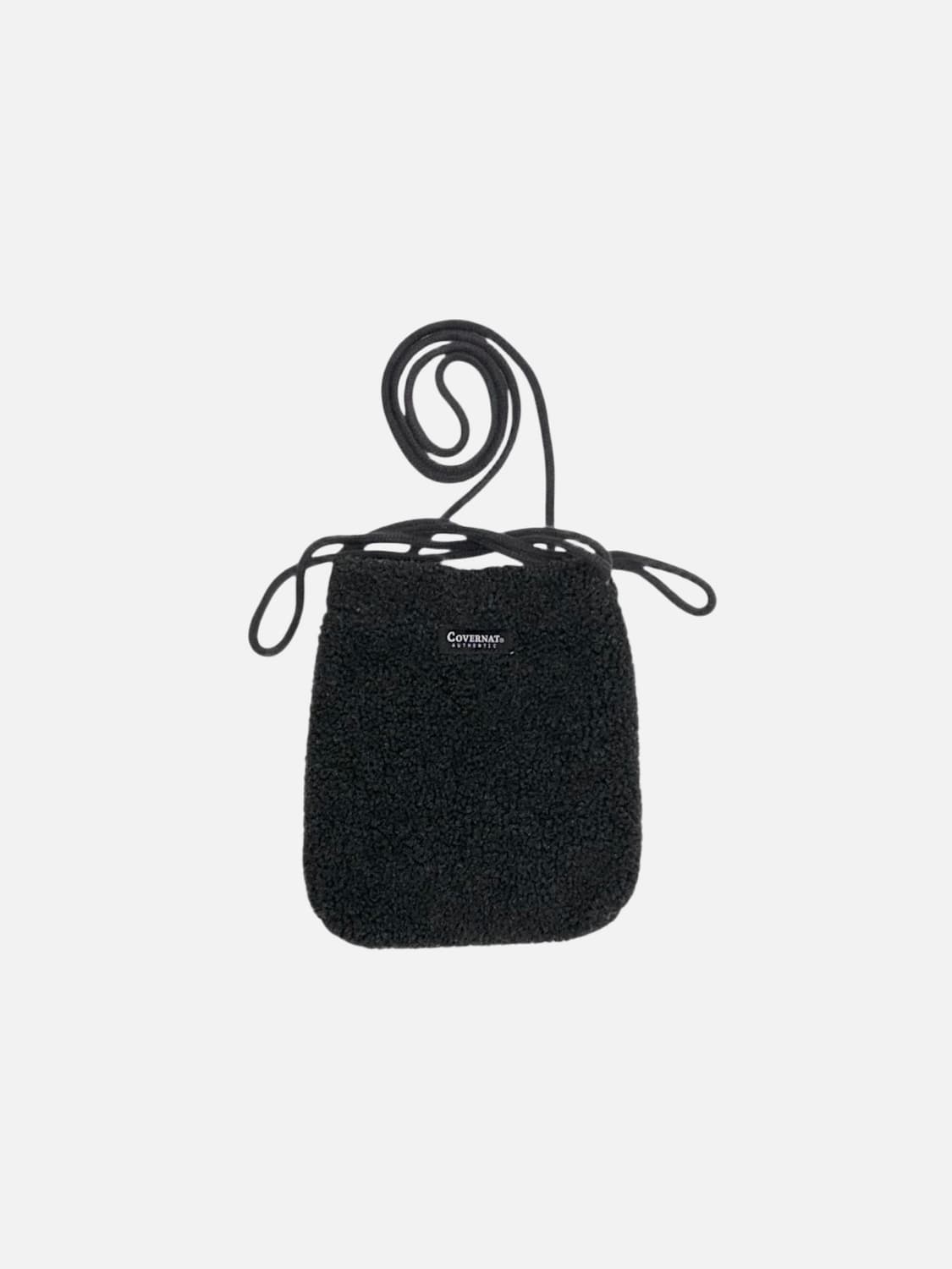 커버낫 부클 뽀글이 미니 크로스백 파우치 가방 상품이미지1