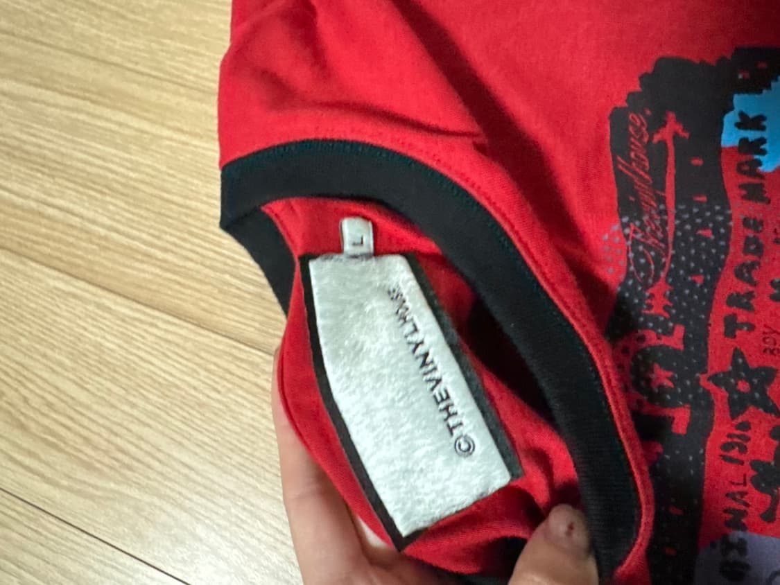 더 바이닐 하우스 링거티 레드색상 상품이미지2