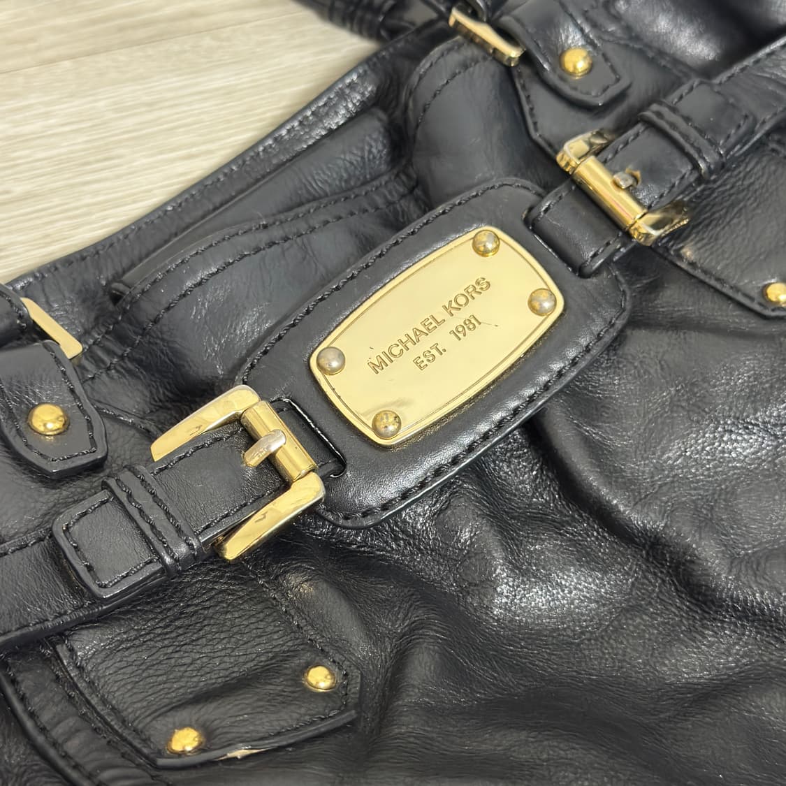 마이클코어스 가죽 숄더백 상품이미지5