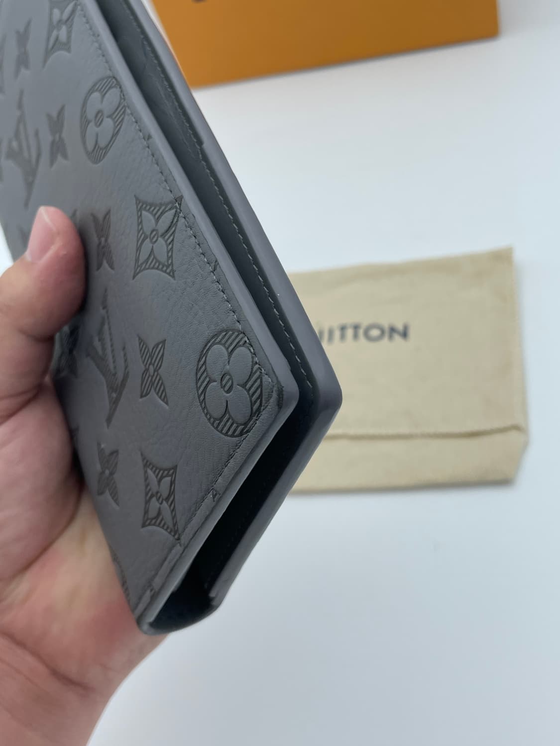 [ 정품 / 풀구성 ] 루이비통 이클립스 쉐도우 브라짜 월릿 장지갑  상품이미지8