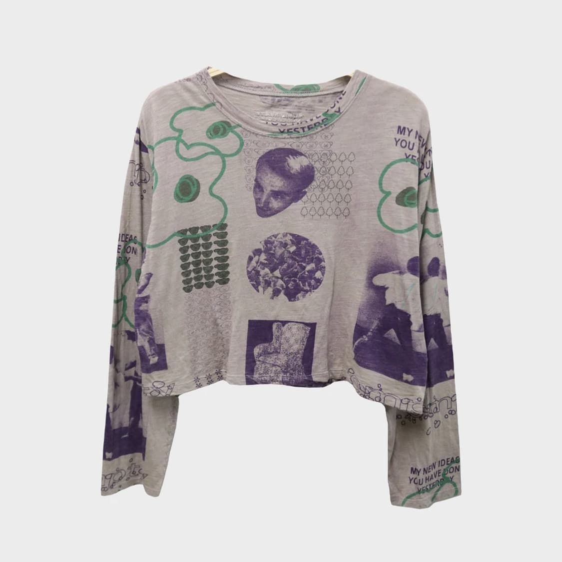 KURIO MEET X SLY 긴팔 크롭 티셔츠 61349 상품이미지1