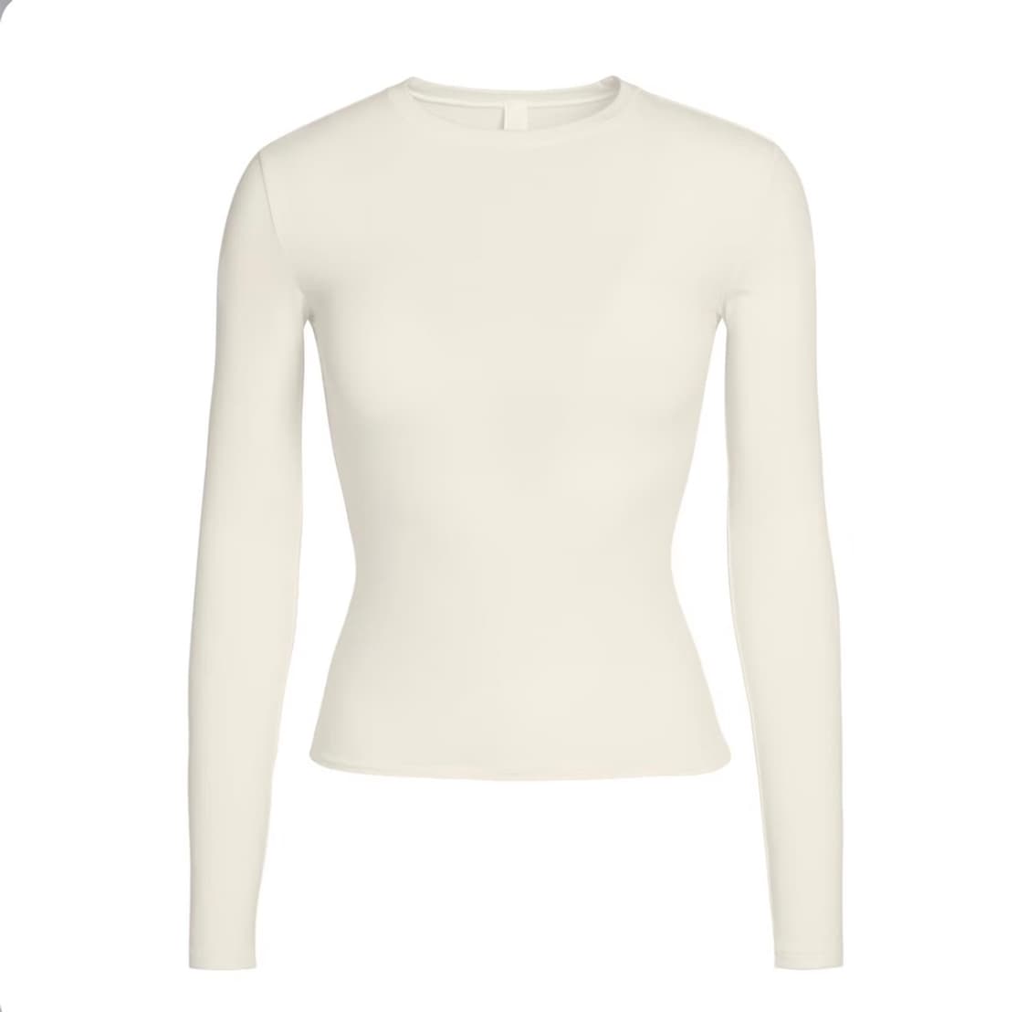 스킴스 코튼 저지 롱슬리브 티셔츠 본 xxs 상품이미지1