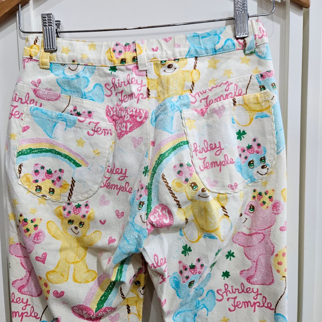 곰돌이 패턴 바지 상품이미지7