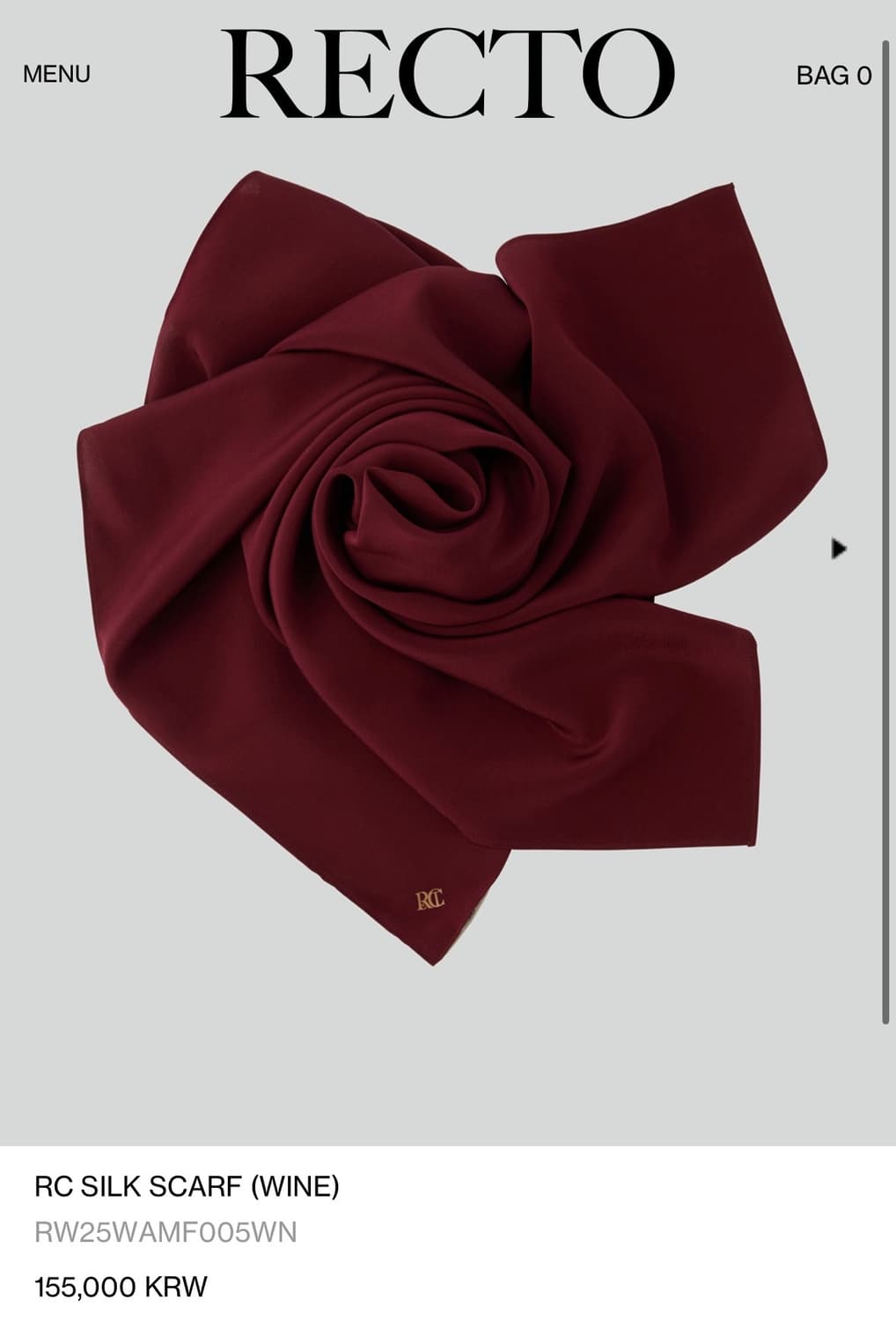 LLEGE 렉토 가방+스카프+키링 상품이미지5