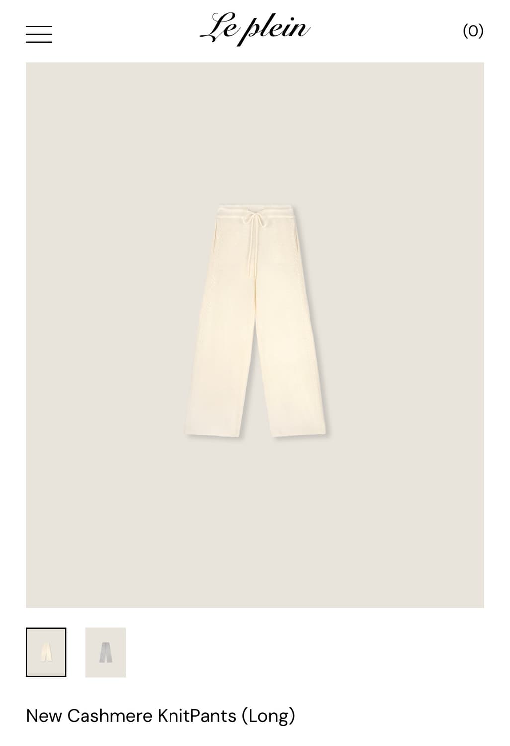 Le plein New Cashmere KnitPants  상품이미지1