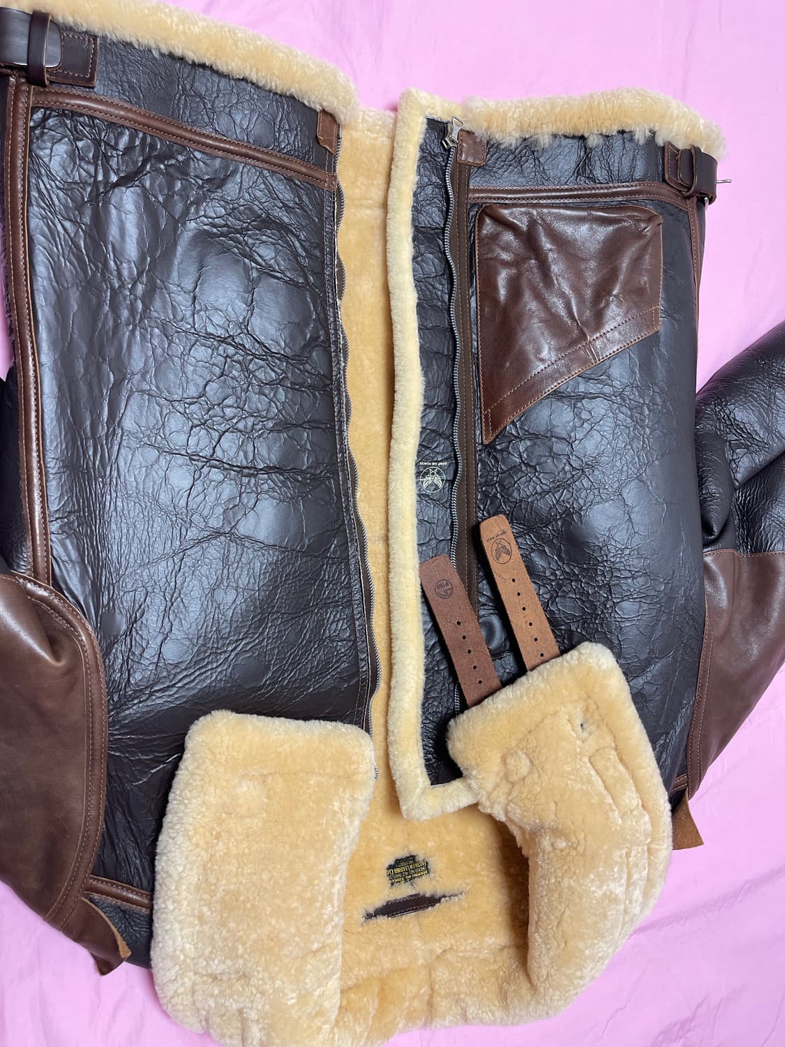 이스트맨레더 B-3 42size 상품이미지2