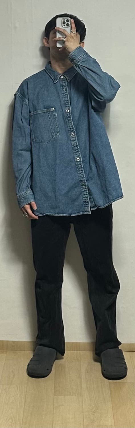 리바이스 실버탭 데님 셔츠 상품이미지5