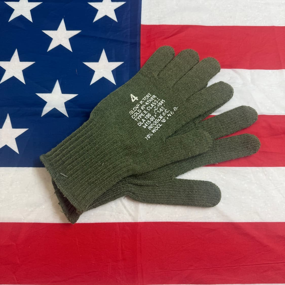 [military] 밀리터리 미군 오리지널 울장갑 -B급 상품이미지1