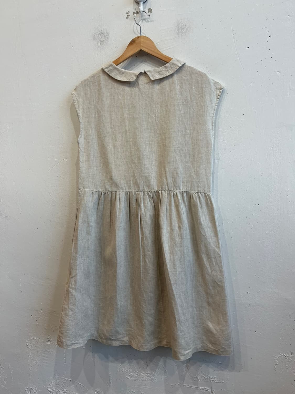 POU DOU DOU 퓨어린넨 원피스 상품이미지4