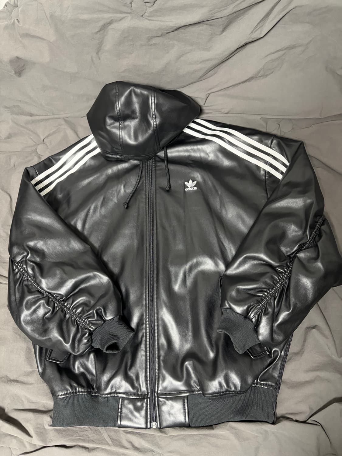 아디다스 포우 레더 후드 M 상품이미지2