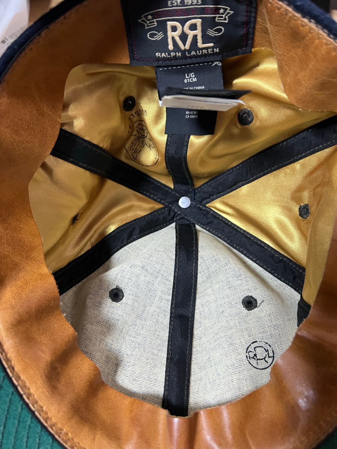 RRL 더블알엘 울 볼캡 L 판매 상품이미지3
