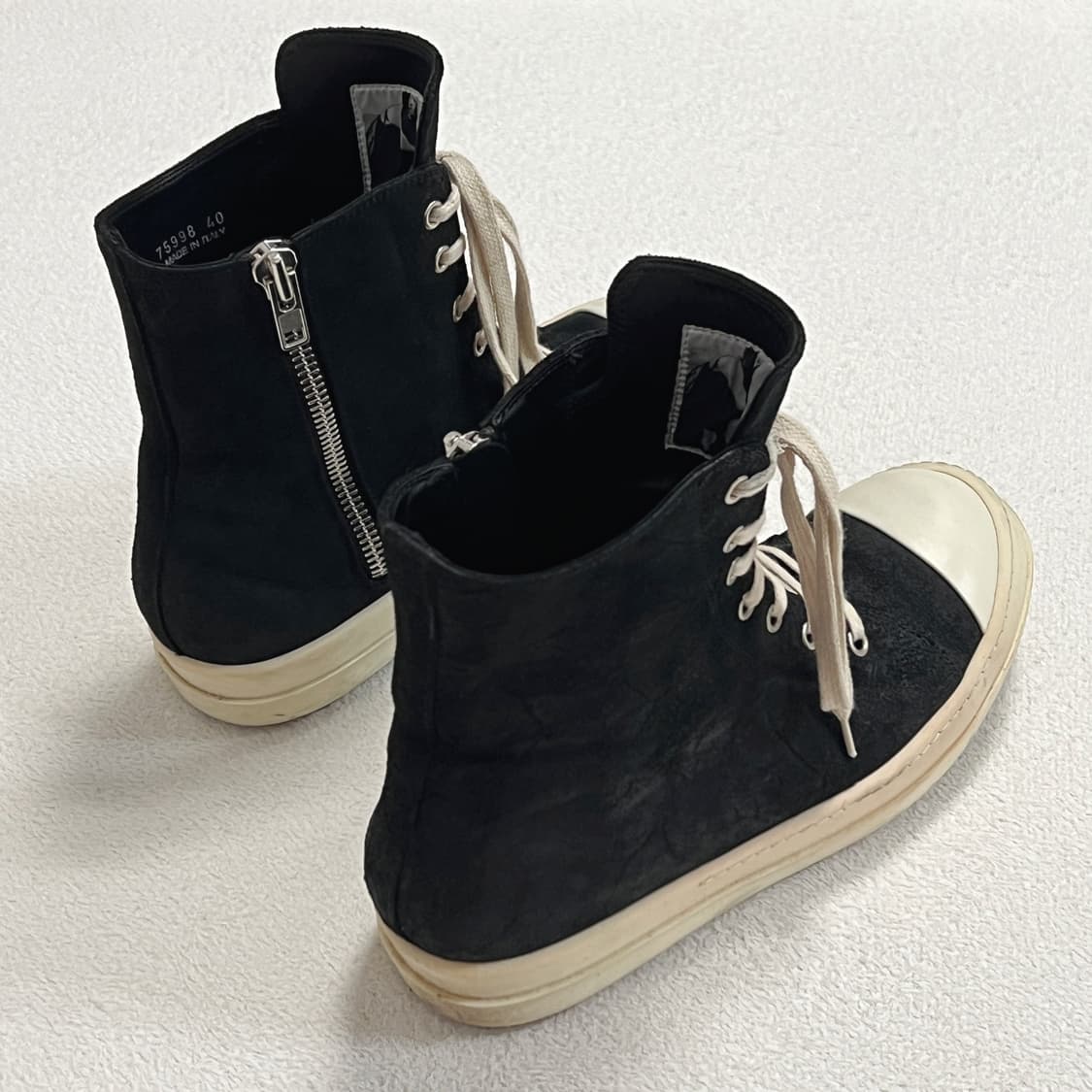 릭오웬스 14FW 컨버스 라몬즈 하이 LMSP 릭컨 상품이미지3