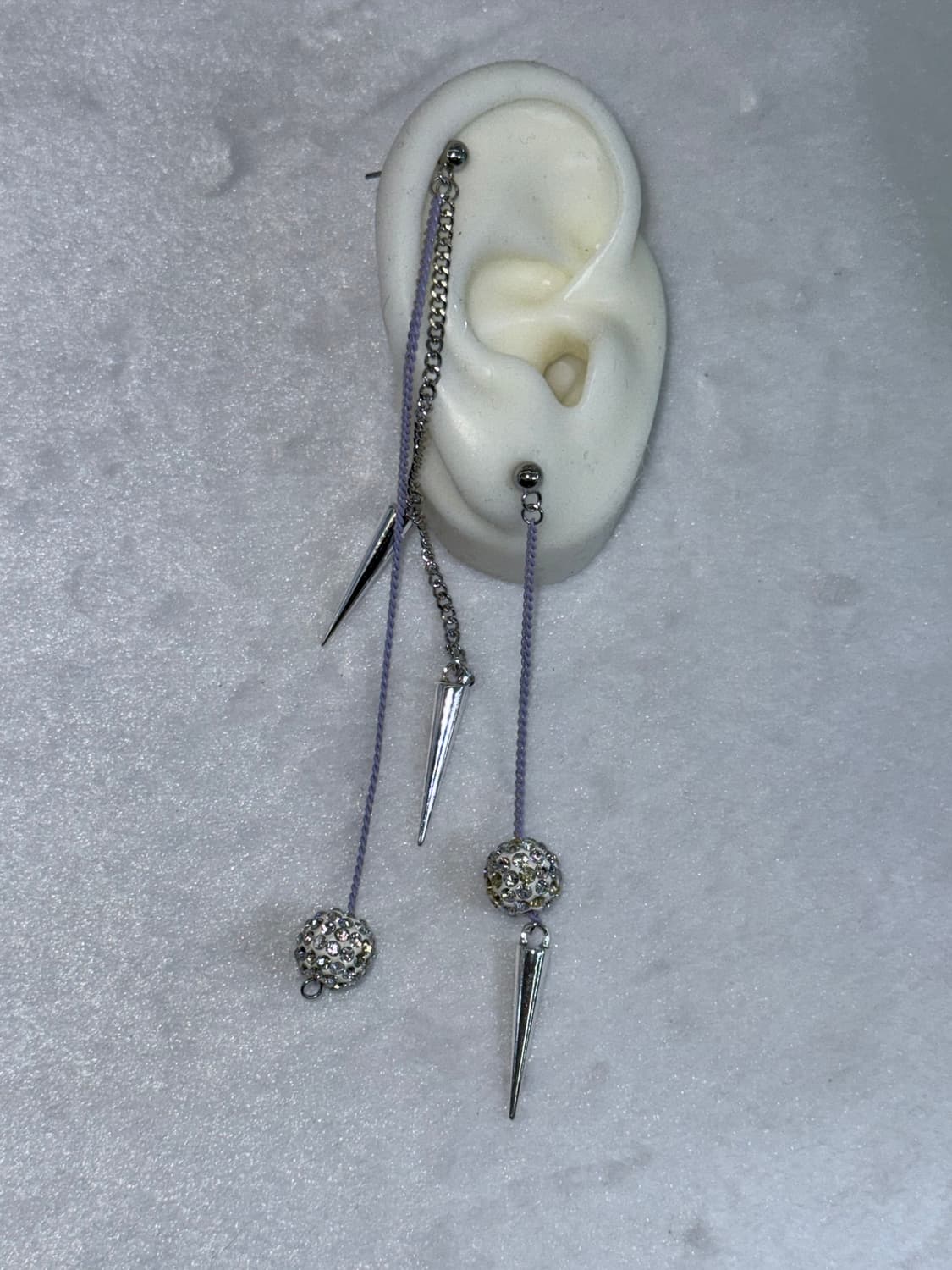 mirror ball earring by PJM 상품이미지1