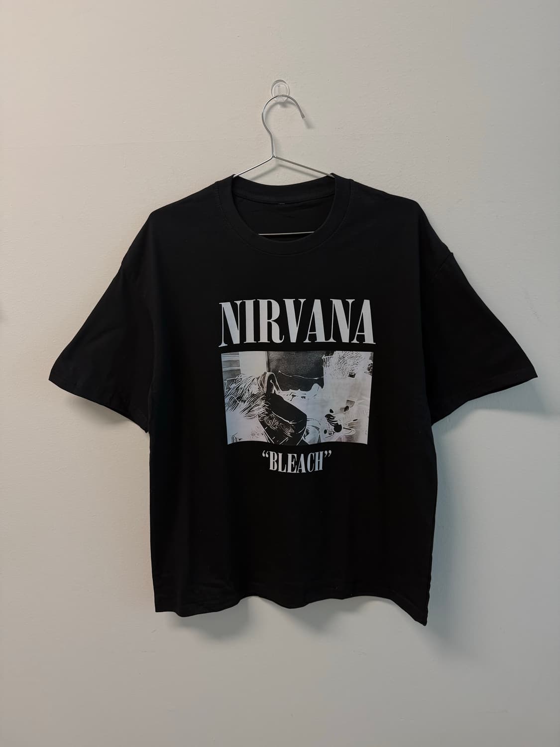 너바나 NIRVANA 레터링 프린팅 밴드티  상품이미지2