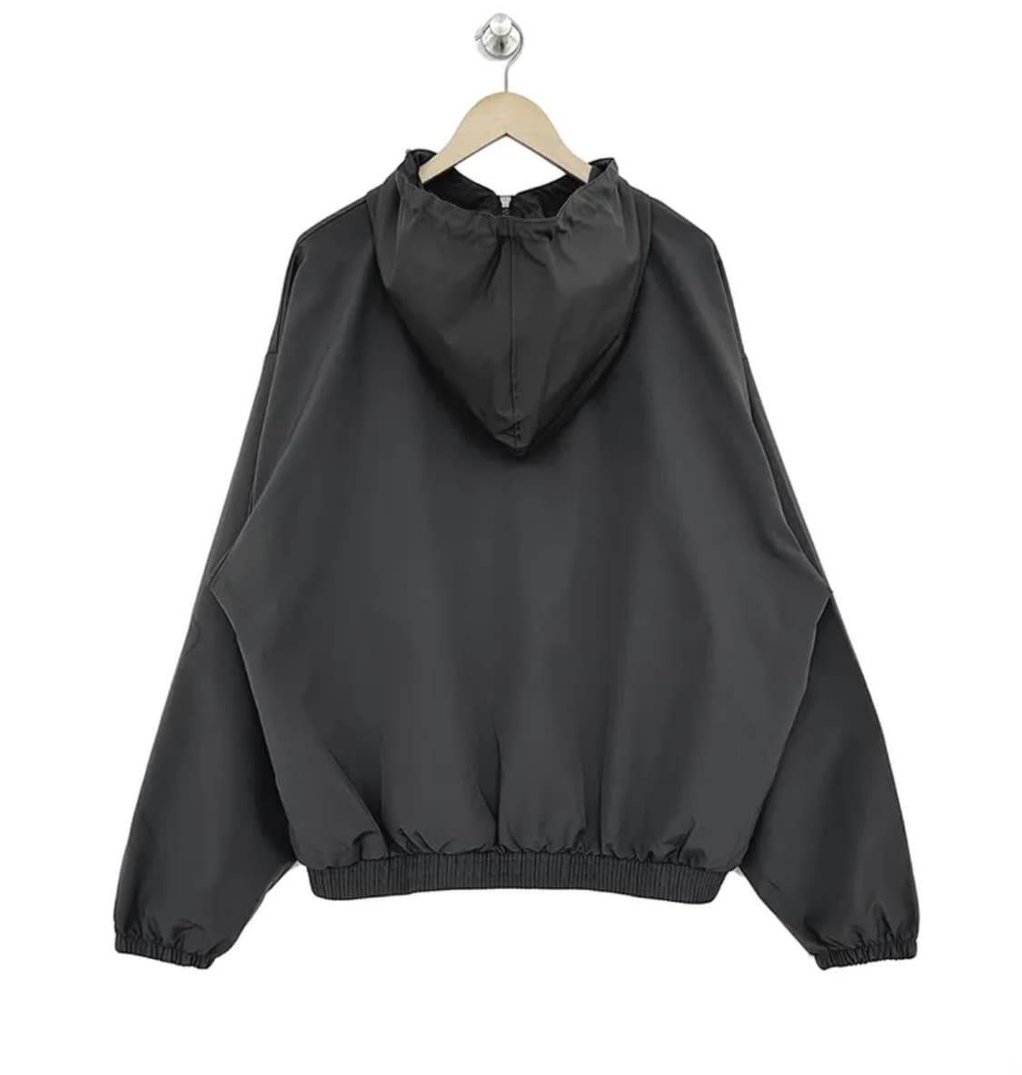 [m사이즈]바람막이 윈드브레이커 black 상품이미지2