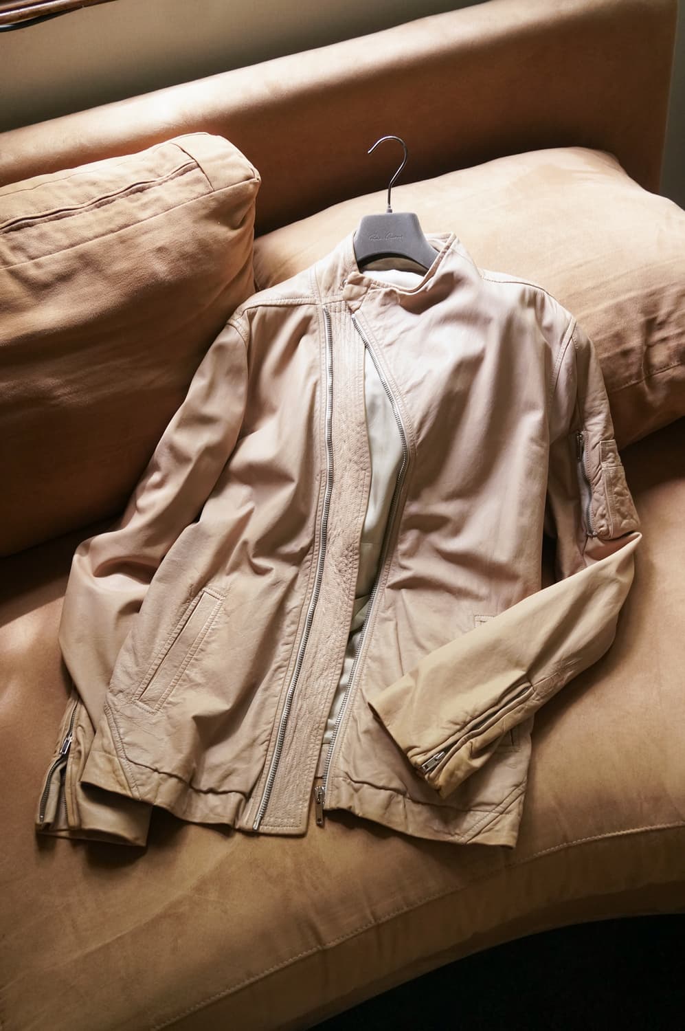 릭오웬스 몰리노 레더 자켓 상품이미지6