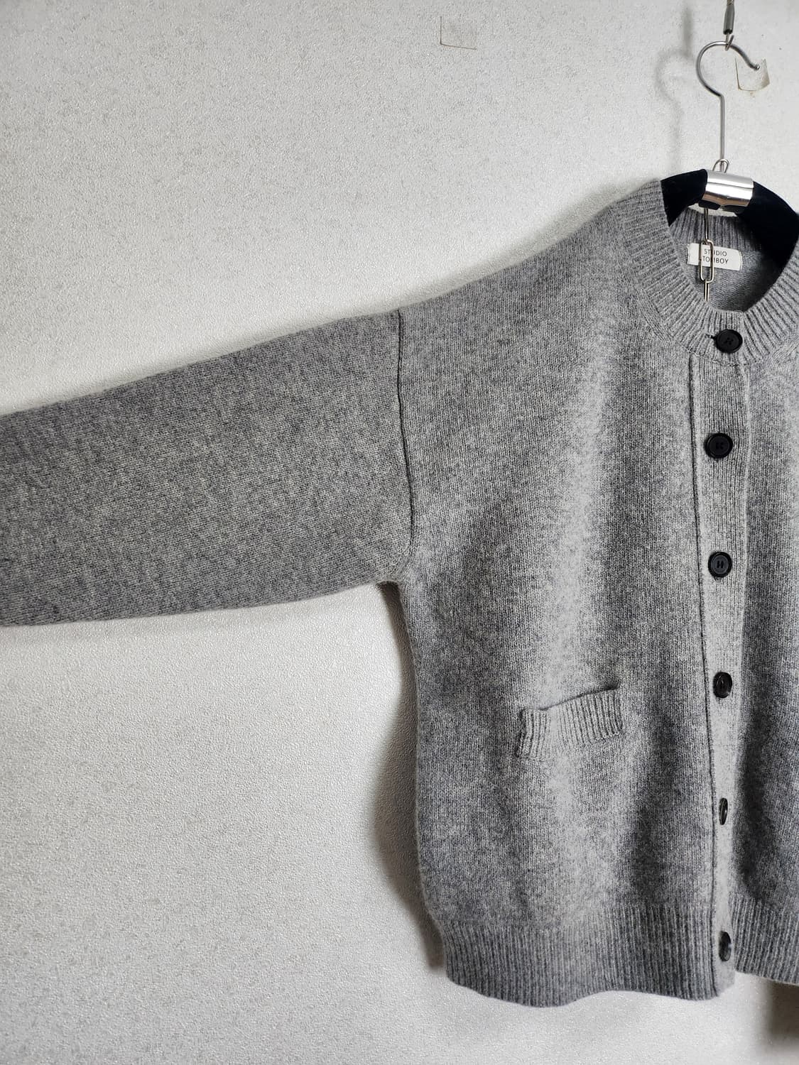 스튜디오톰보이 램스울 가디건 free  상품이미지6