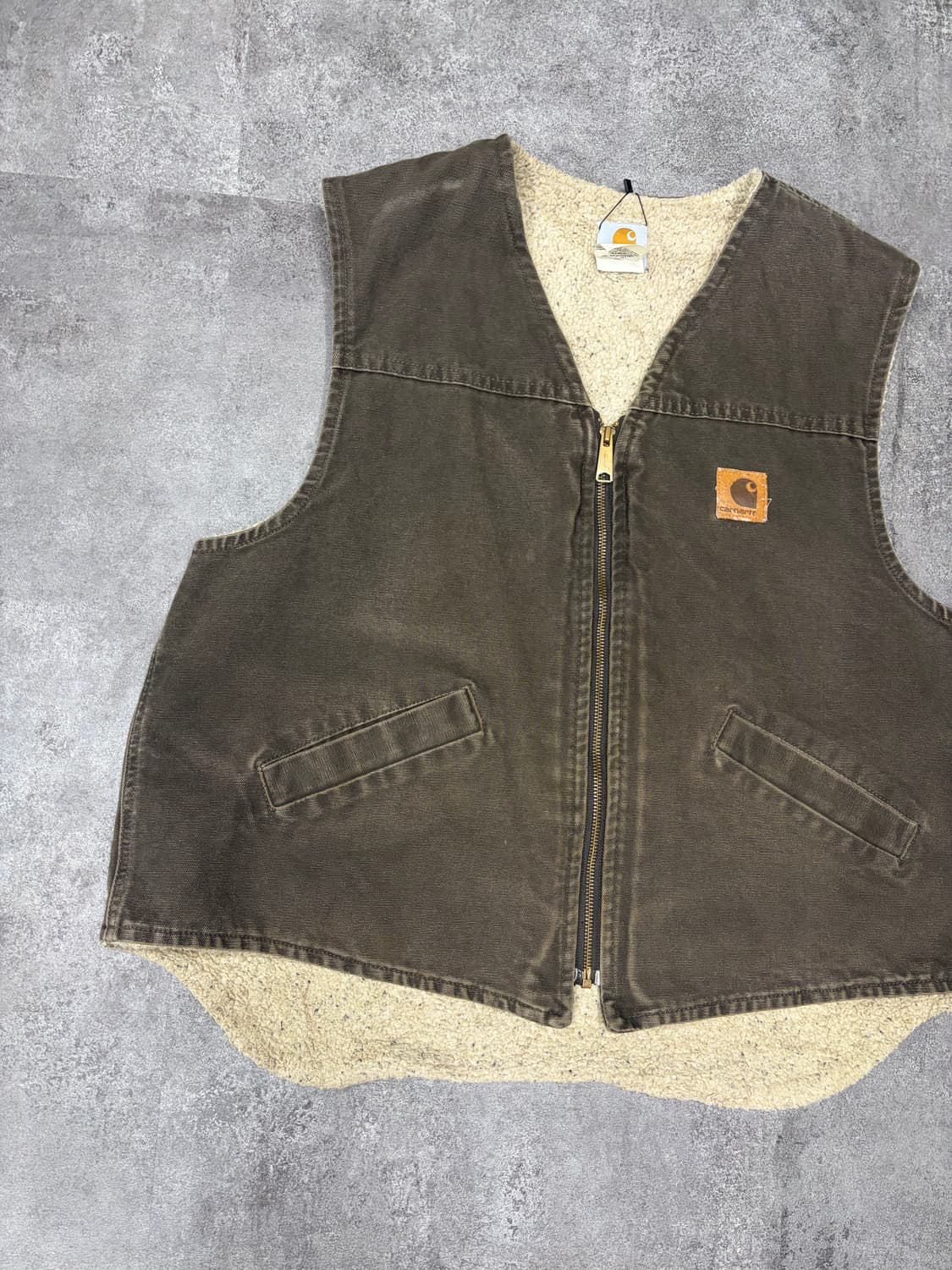 00s 칼하트 dkb 베스트 브라운 조끼 Carhartt Vest 상품이미지2