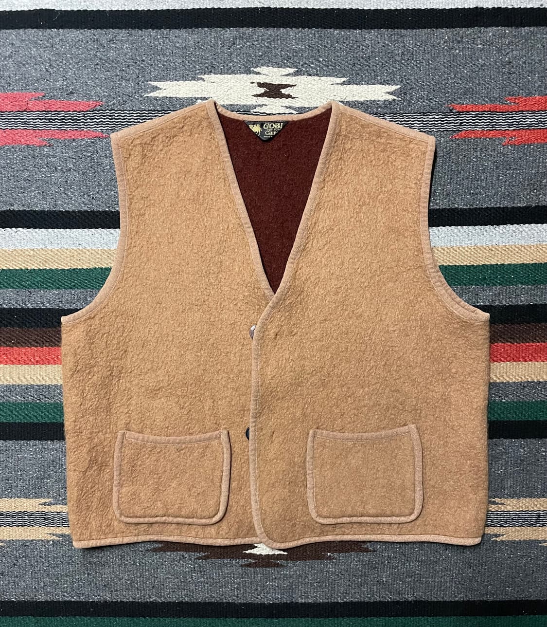 Gobi 7~80s 빈티지 울 베스트 상품이미지1