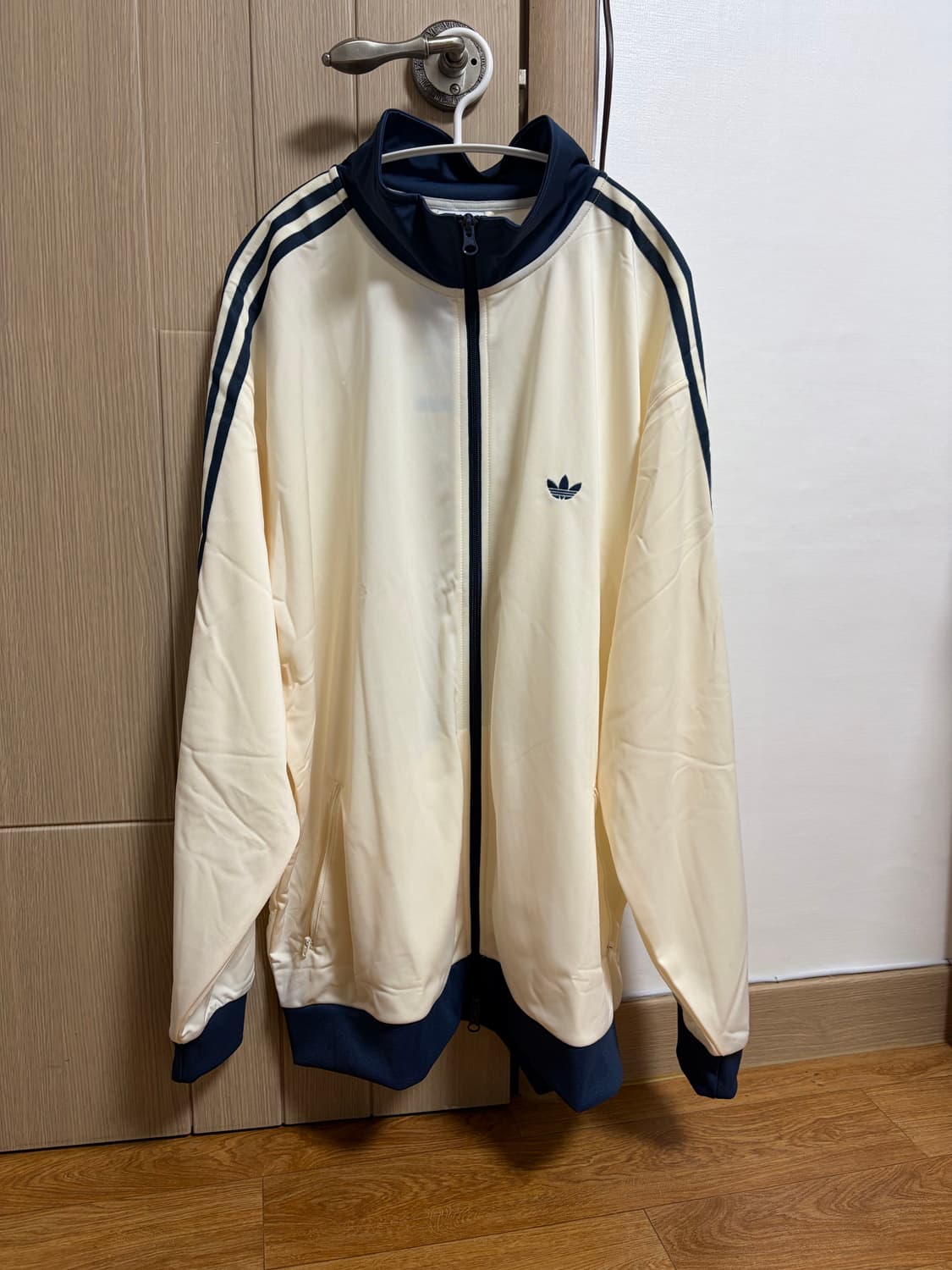 아디다스 BB 트랙탑 크림화이트 XL 상품이미지1