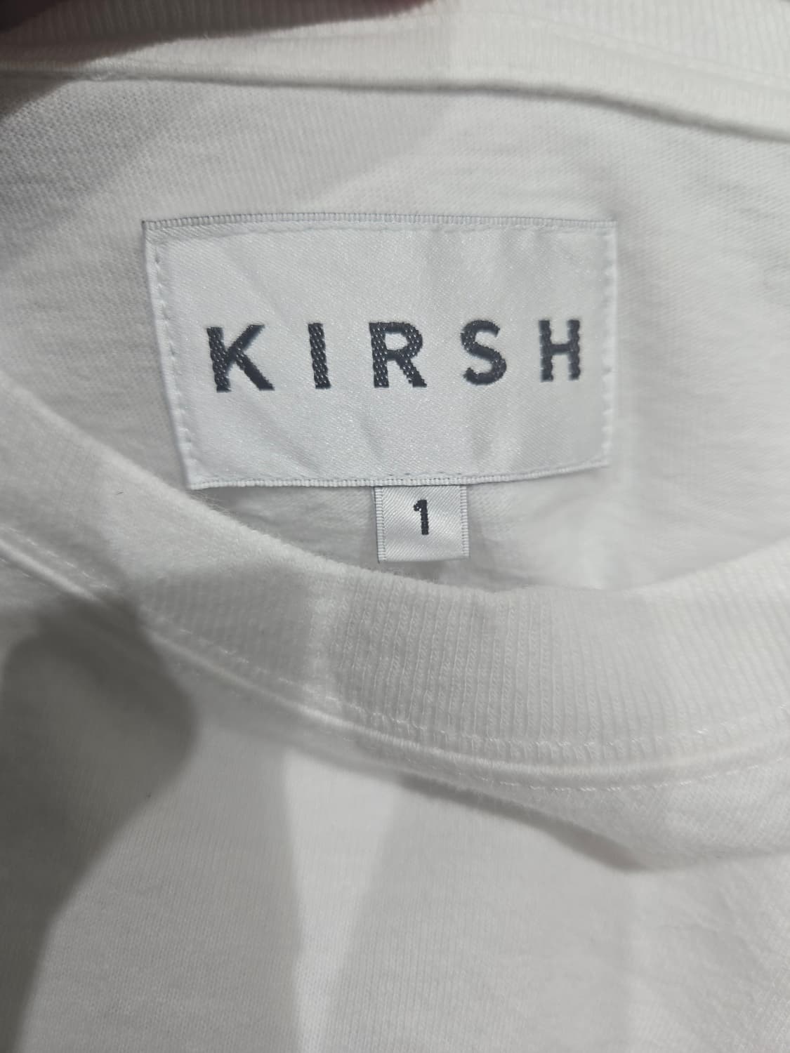 키르시 걸즈 체리 반팔 티셔츠 화이트 상품이미지5