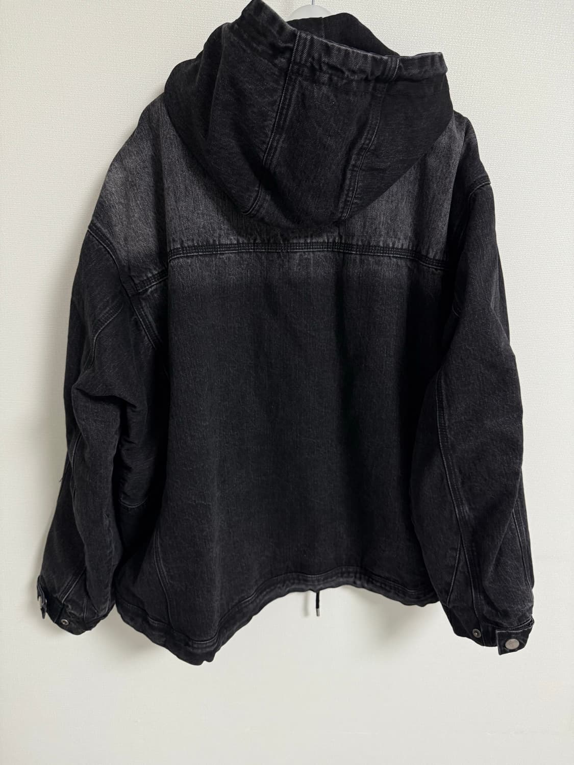 25FW 솔리드옴므 데님 후드 자켓 상품이미지2
