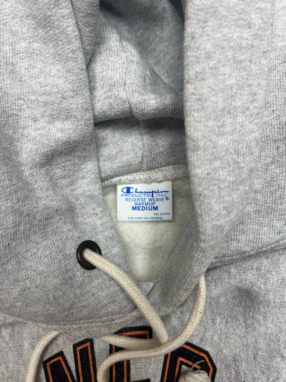 [ASIA] Reverse Weave115(블루택)기모 그래픽 후드티 상품이미지3