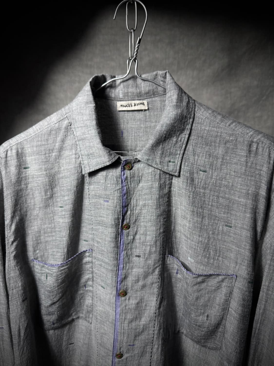 MAATEE&SONS 25SS Handstitch Shirt 상품이미지5