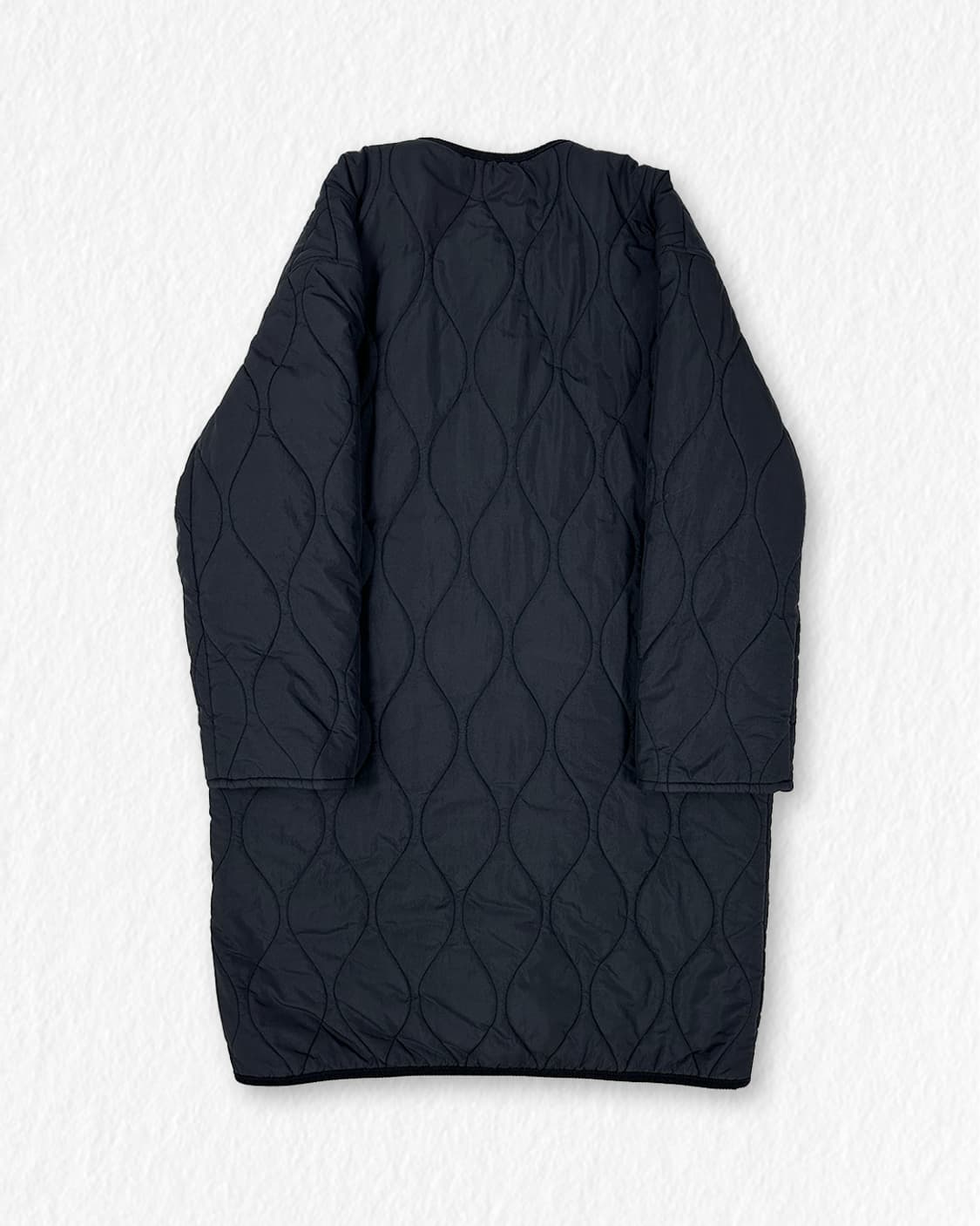 톰보이 퀼팅 롱 야상 점퍼 상품이미지2