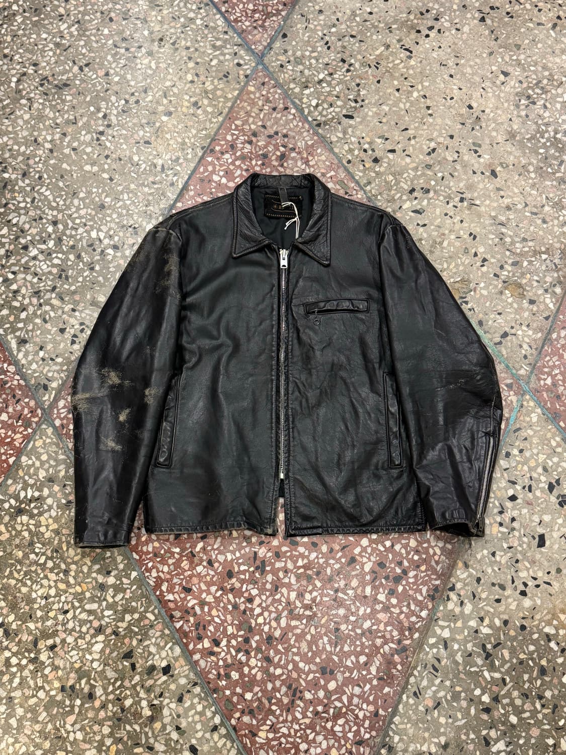 Brent 60s CafeRacer Leather Jacket (42) 상품이미지1