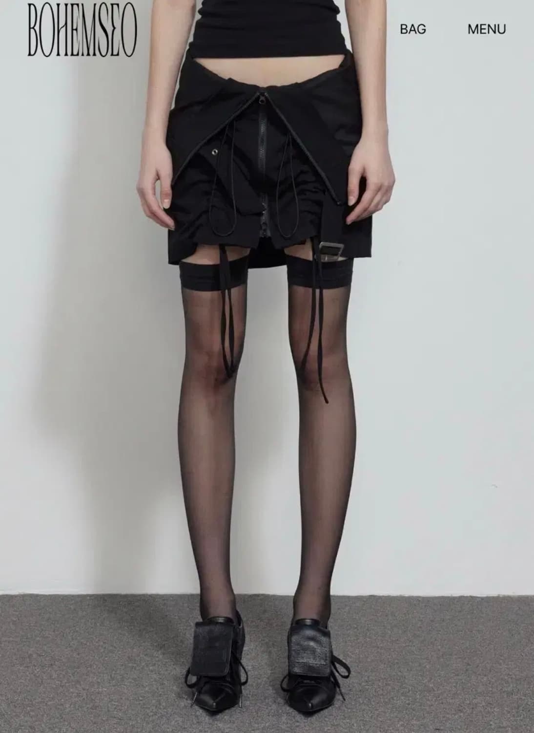 택O 새상품) 보헤미안서울 멀티 웨이 유틸리티 스커트 multi way 상품이미지1