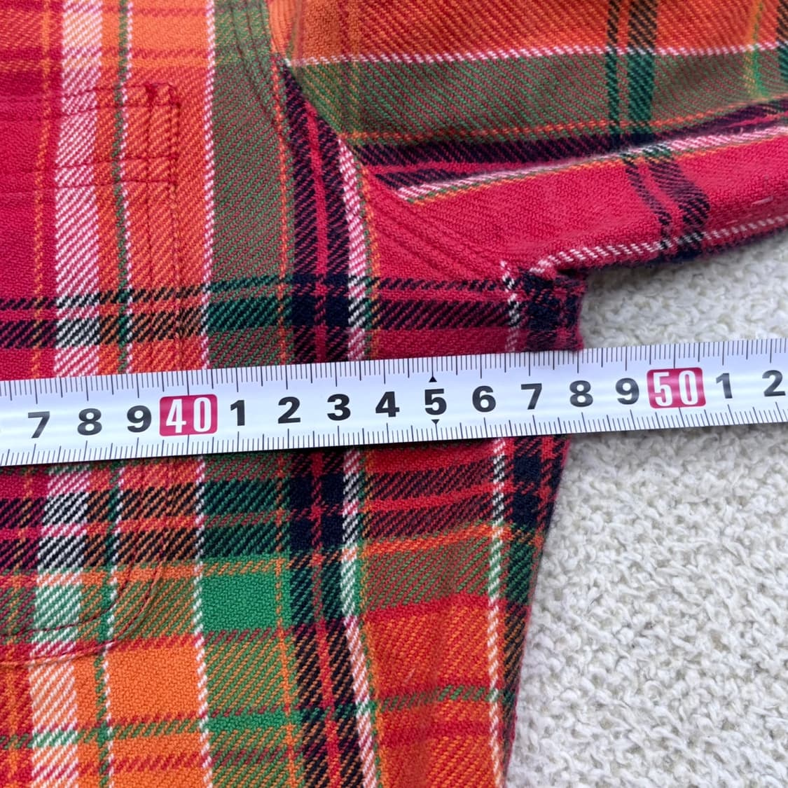 100 폴로랄프로렌 슬림핏 체크 셔츠 0420E 상품이미지7