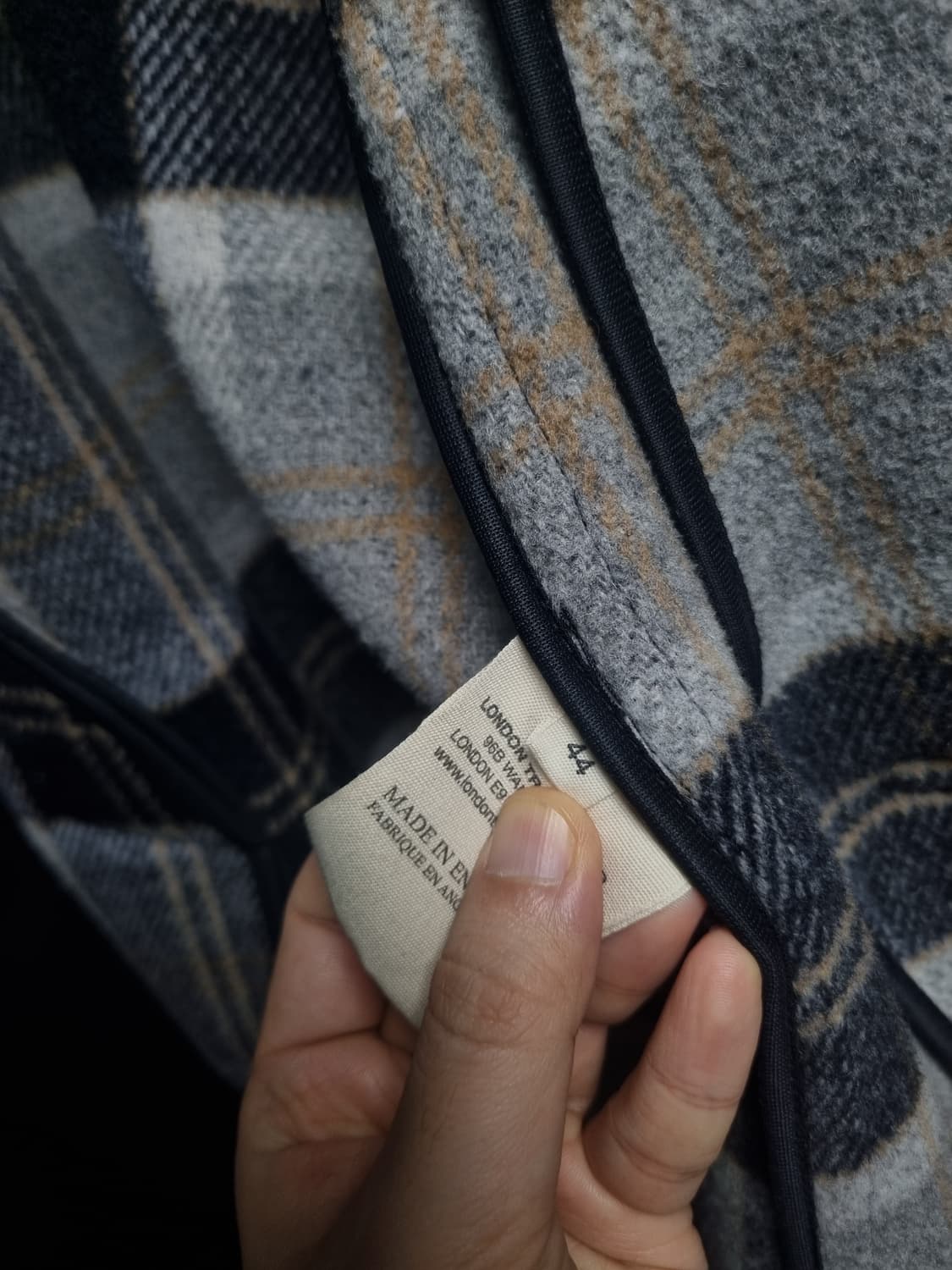 런던트레디션 r06 발마칸 네이비 코트 44 상품이미지4