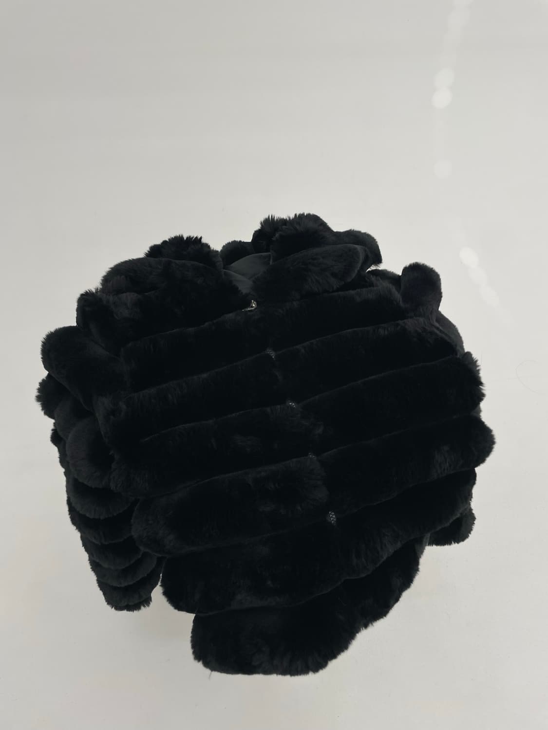 Vintage Black Fur Jacket 상품이미지6