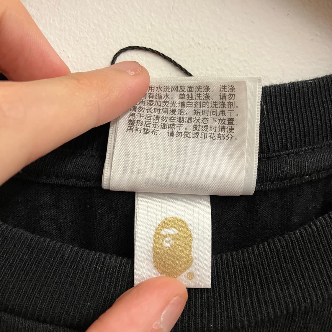 N318 베이프 퍼스트 카모 컬리지 반팔 상품이미지7