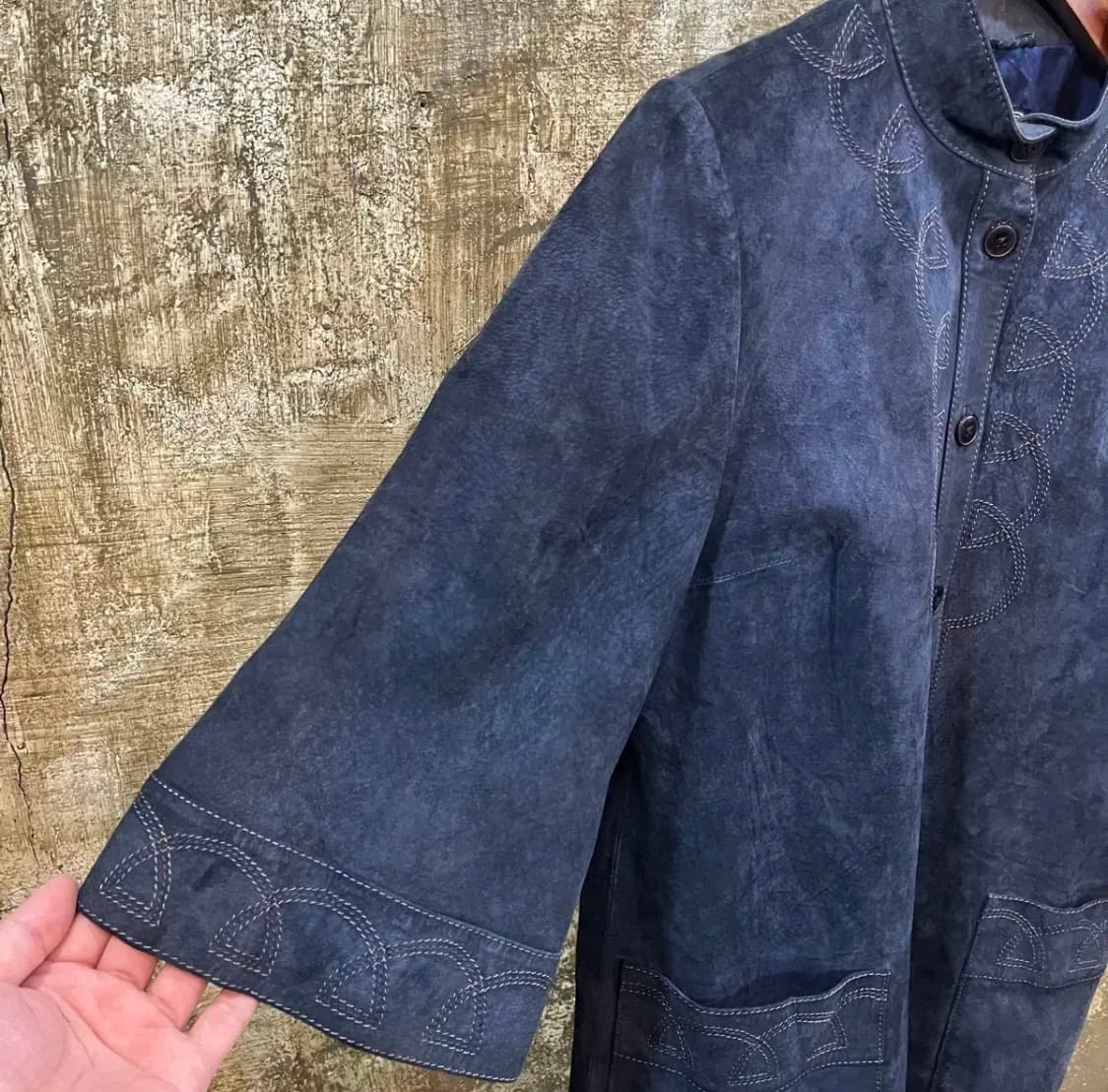 빈티지 돈피 가죽 코트 상품이미지4