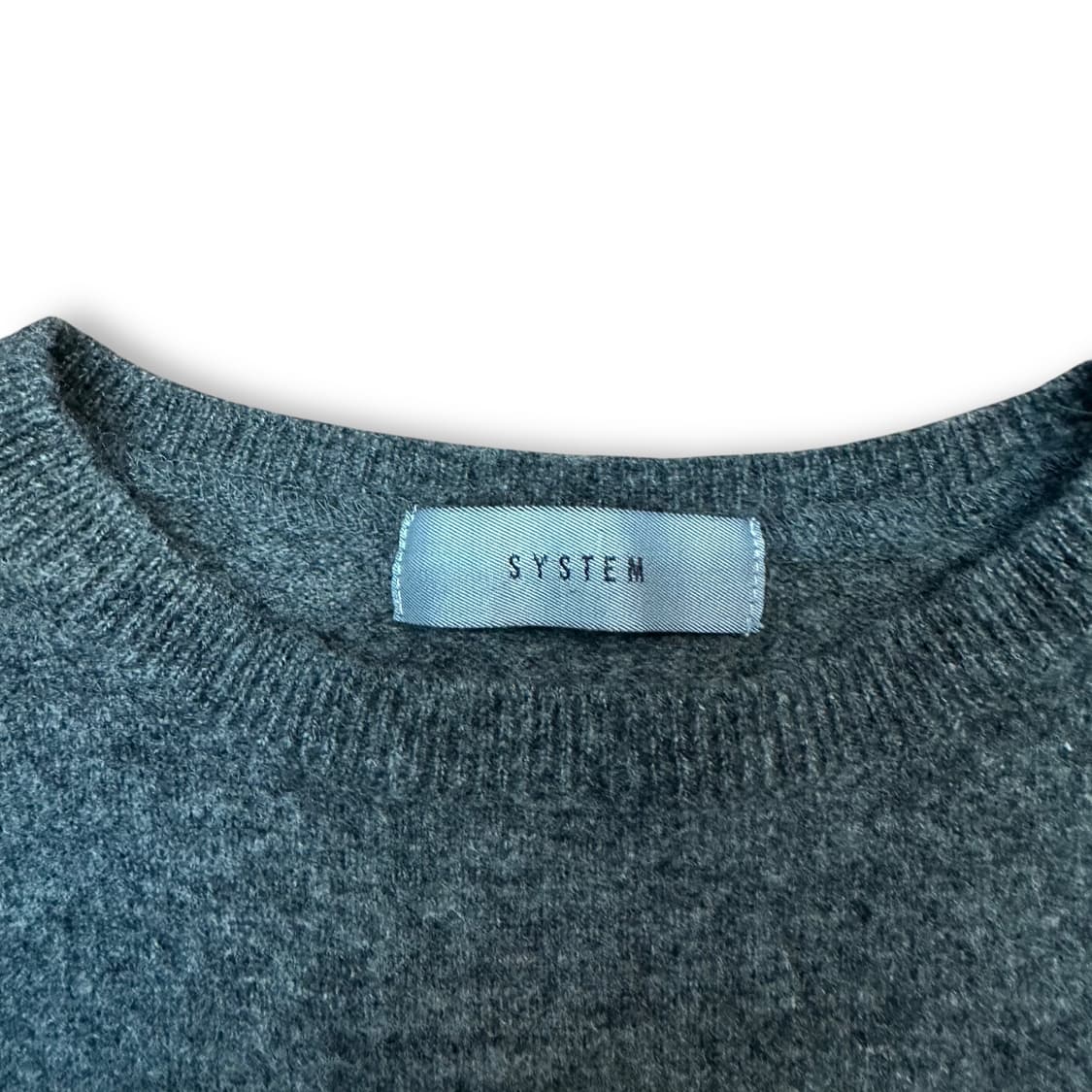 시스템 로고 니트 베스트 상품이미지3