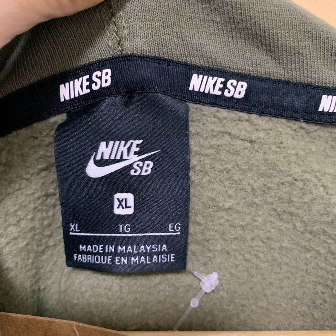 나이키 SB 카모 빈티지 후드티 XL 남녀공용 상품이미지4