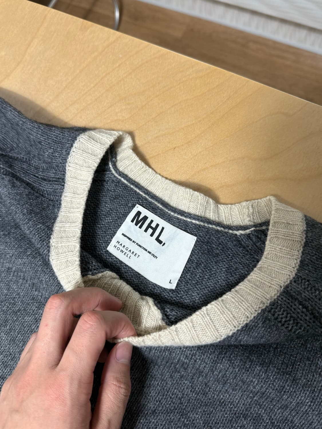마가렛 호웰 니트 L 상품이미지3