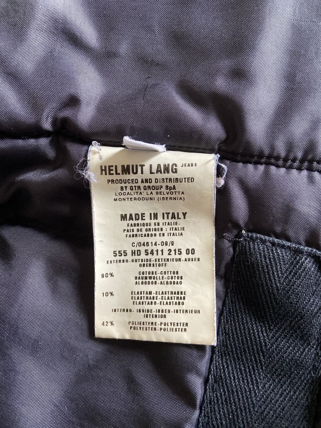 Helmut Lang 1999 FW Astro Biker Jacket 상품이미지5