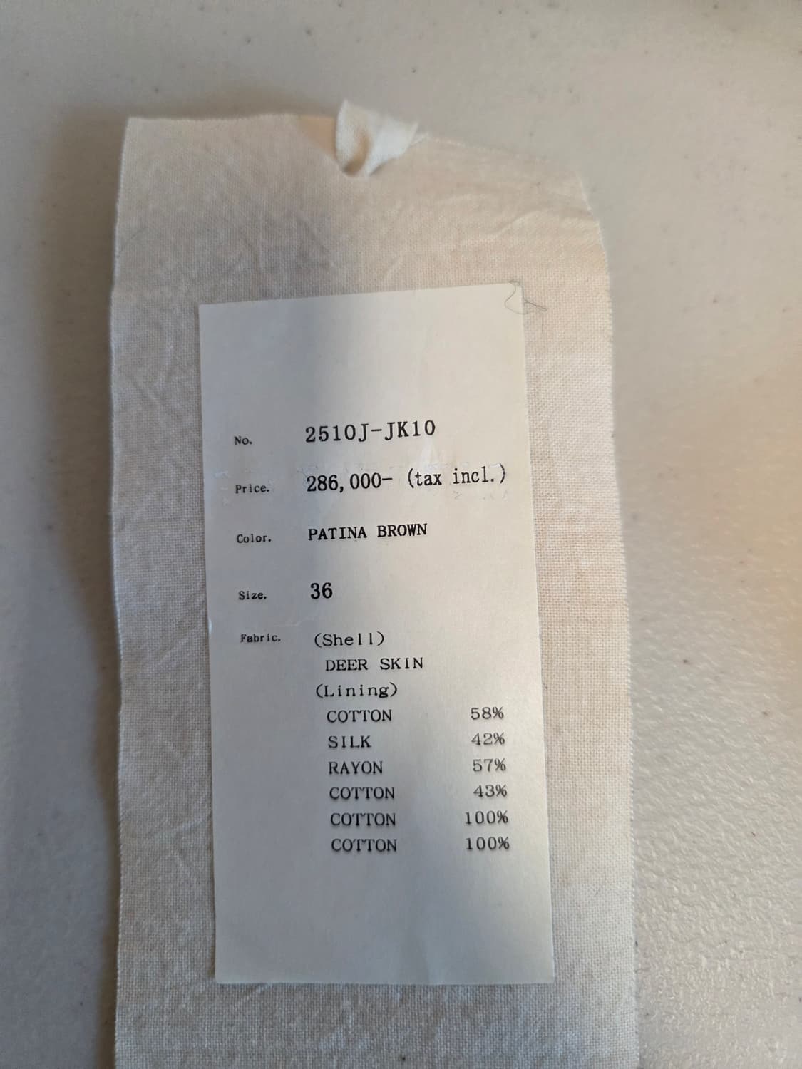 [36] 올드조 허큘러스 파티나 브라운 디어스킨 상품이미지10