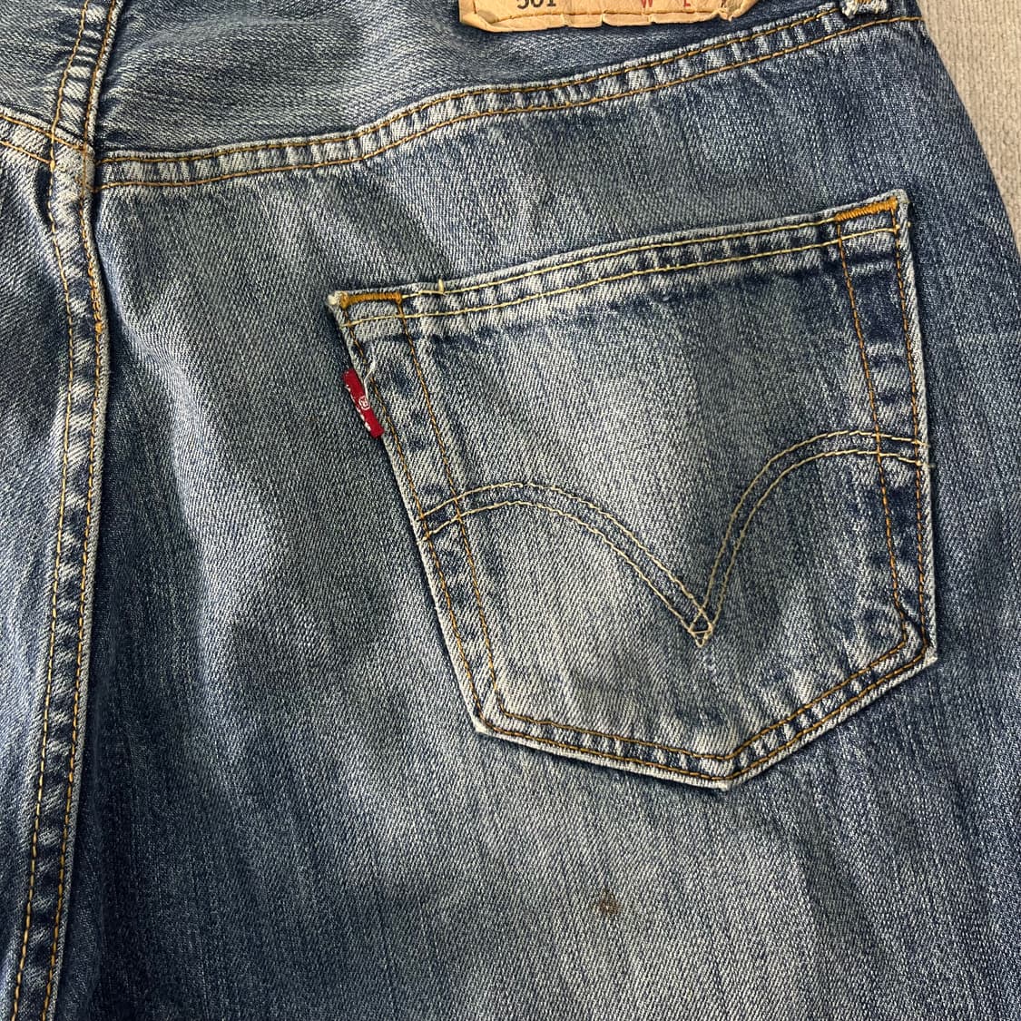 34 리바이스 00s 501 헝가리산 데님 팬츠  상품이미지7