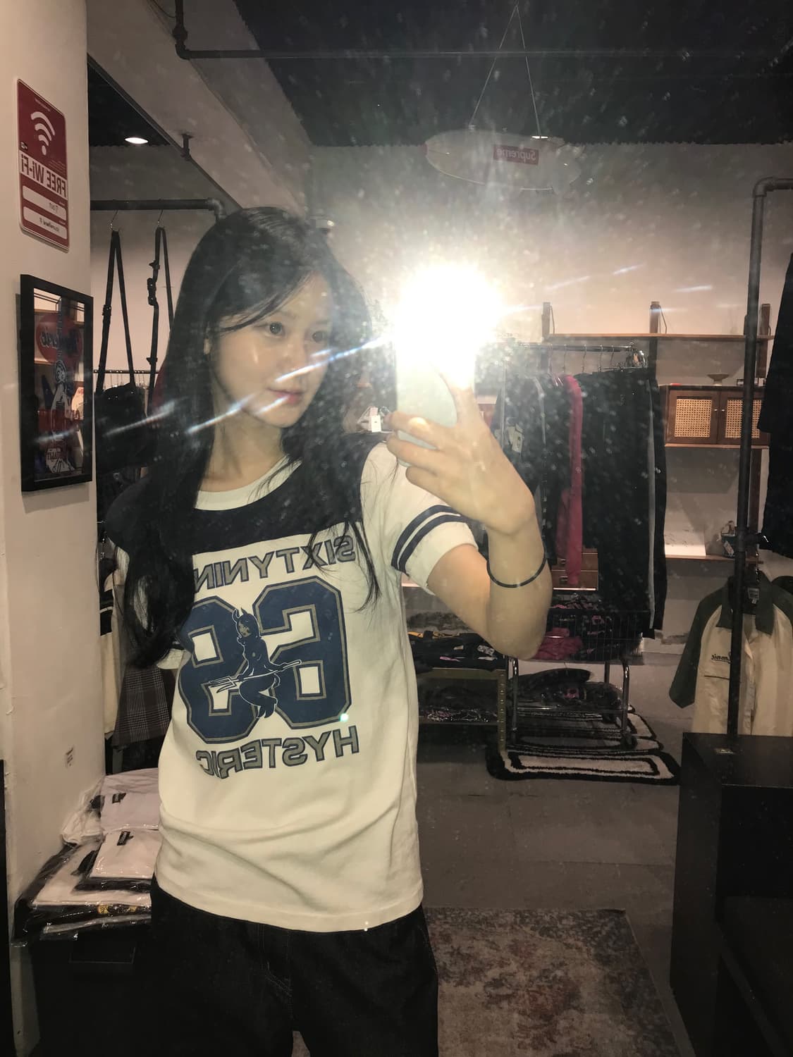 HYSTERIC GLAMOUR Football Tee 상품이미지3