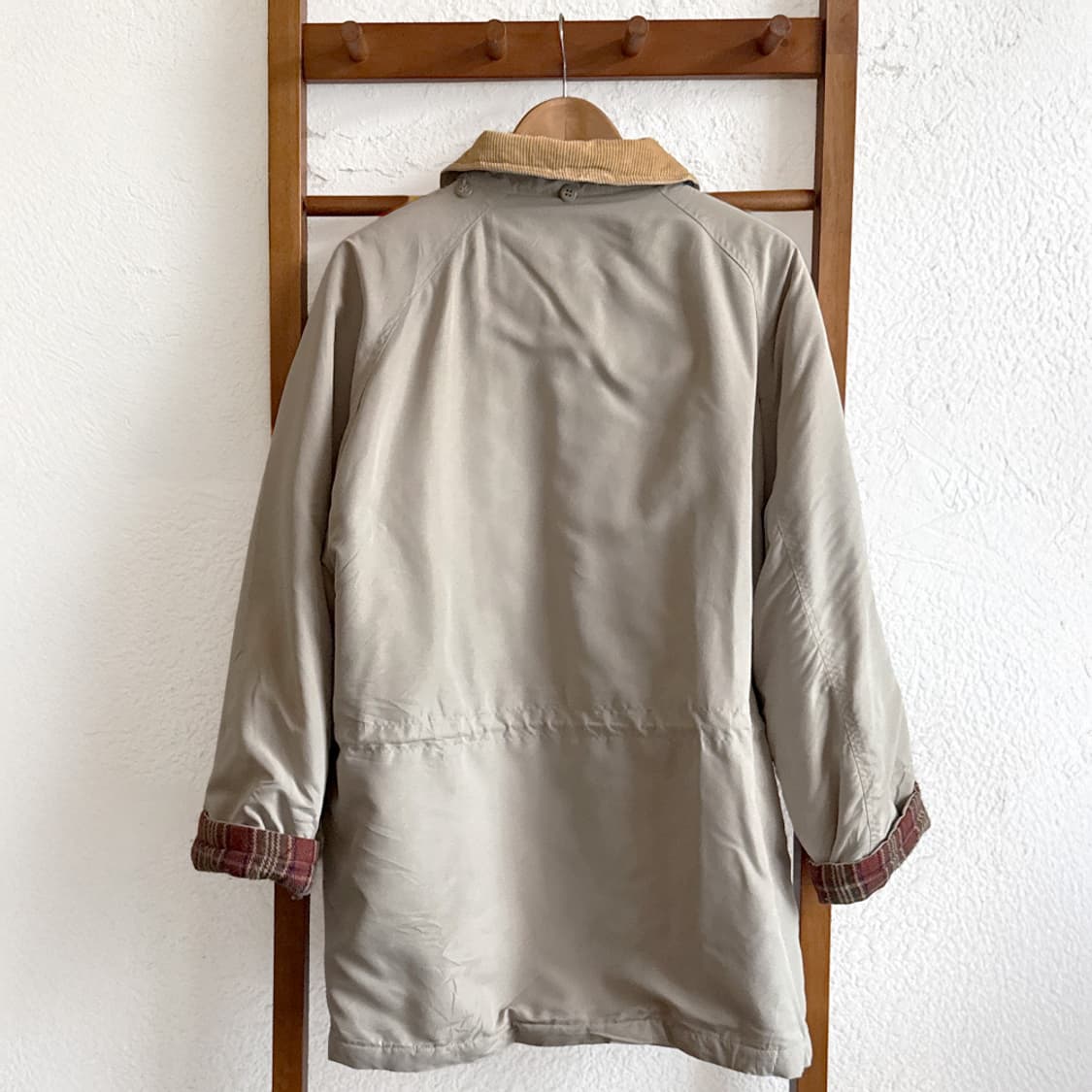 난로 앞 베이지 워크 자켓 상품이미지7