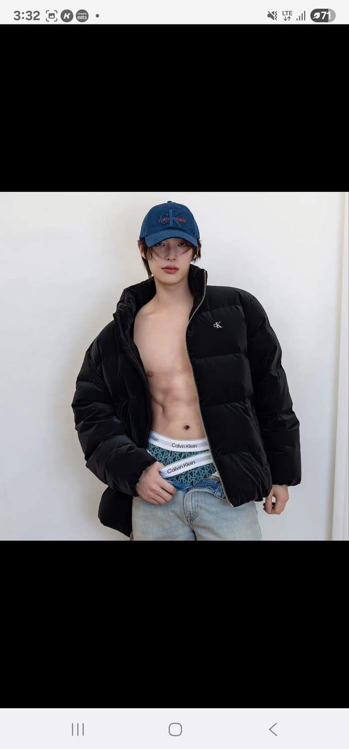 캘빈클라인 남성 모크넥 메트글로시 푸퍼자켓 4RD533G UB1 상품이미지2