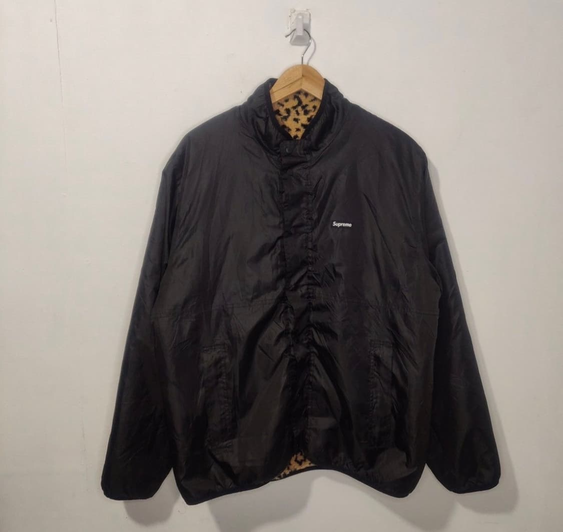 슈프림 레오파드 리버시블 플리스 자켓 XL 상품이미지4