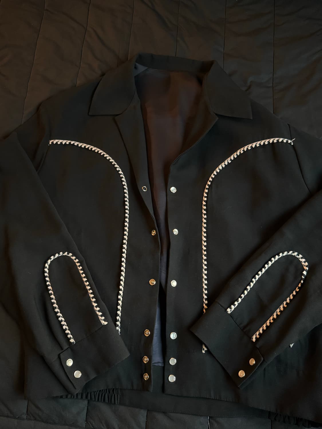 버드노트 웨스턴 볼레로 자켓 상품이미지1